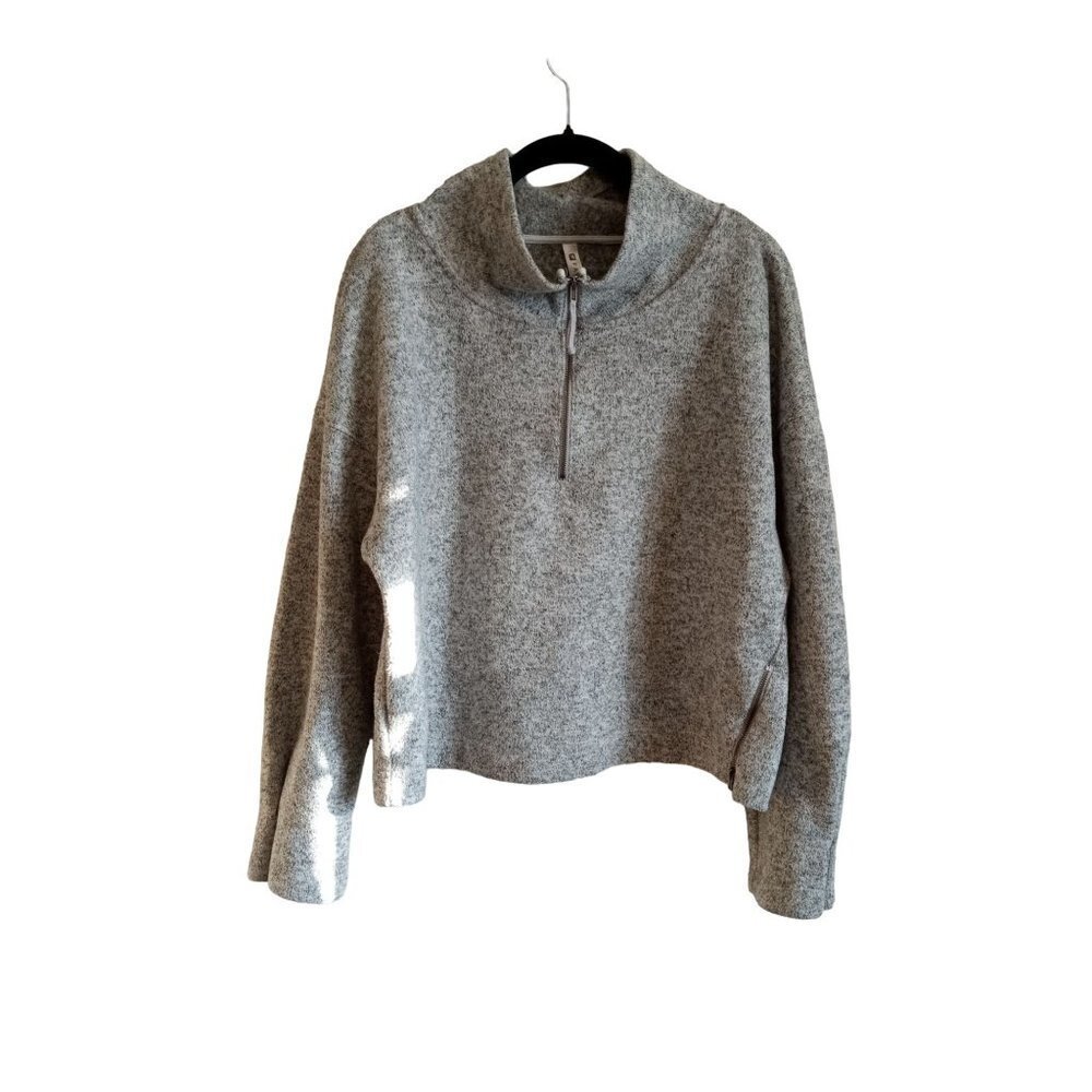 Fabletics Alpine Quarter Zip Knit Sweater